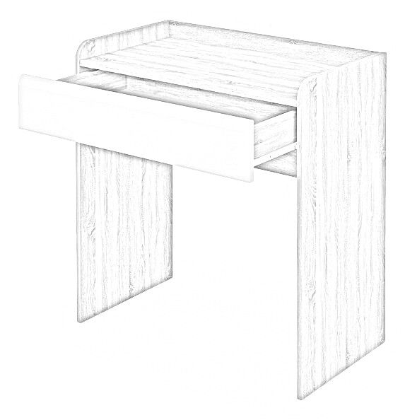 Стол туалетный   МН-026-13