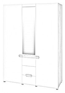 Шкаф для одежды   МН-026-08