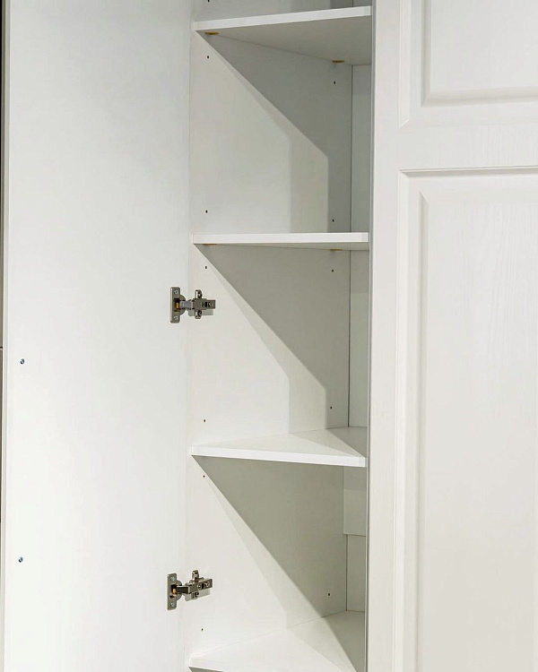 Отис (Белый, МДФ, вертикальная фрезеровка)