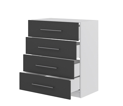 Шкаф ОТИС (Графит, ЛДСП)