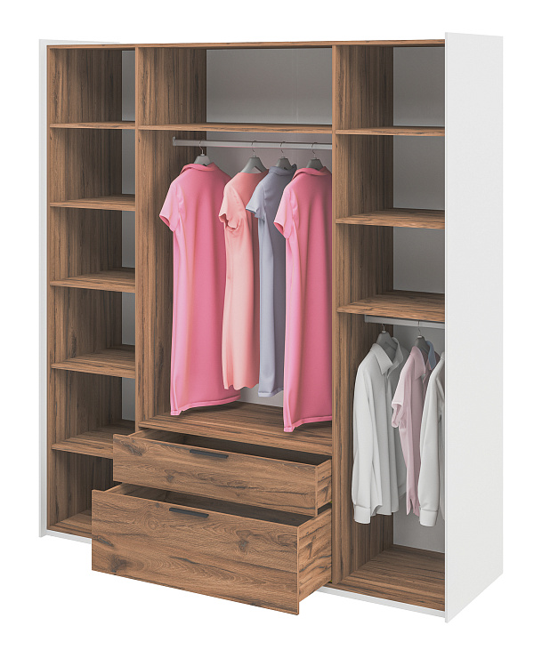 Шкаф для одежды   МН-048-14-Ц3