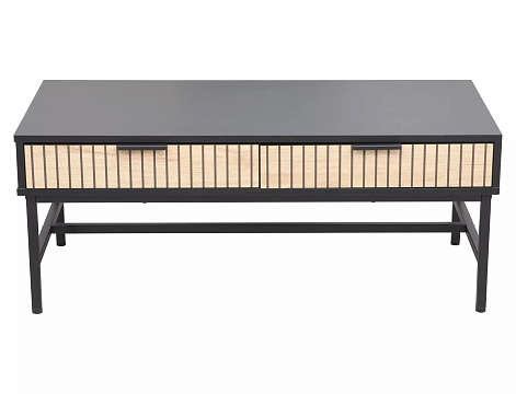 Стол журнальный SIGNAL MAGO L1 дуб/черный мат 100/48/40 MAGORTV1