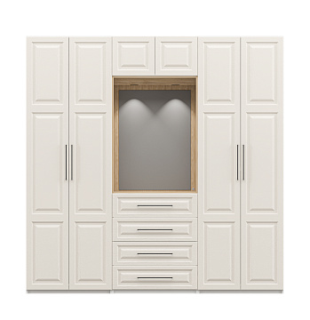 Шкаф ОТИС (Крем крашенное дерево, МДФ)