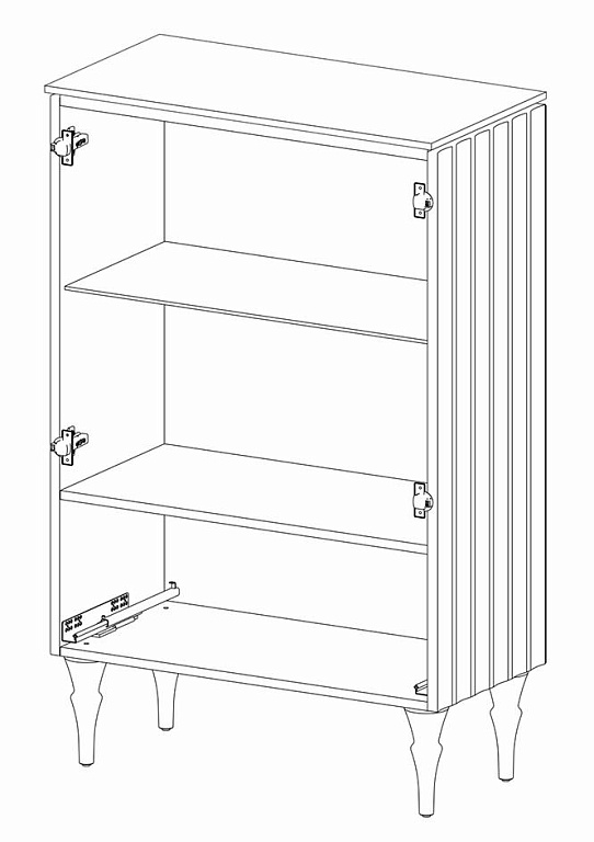 Шкаф комбинированный   МН-043-01