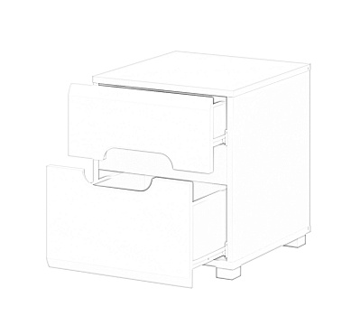 Тумба прикроватная МН-026-06