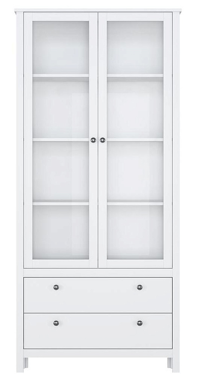 Шкаф  Ewa белая REG2W2S