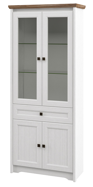 Шкаф комб. (витрина)   МН-035-08