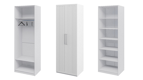 Шкаф двустворчатый