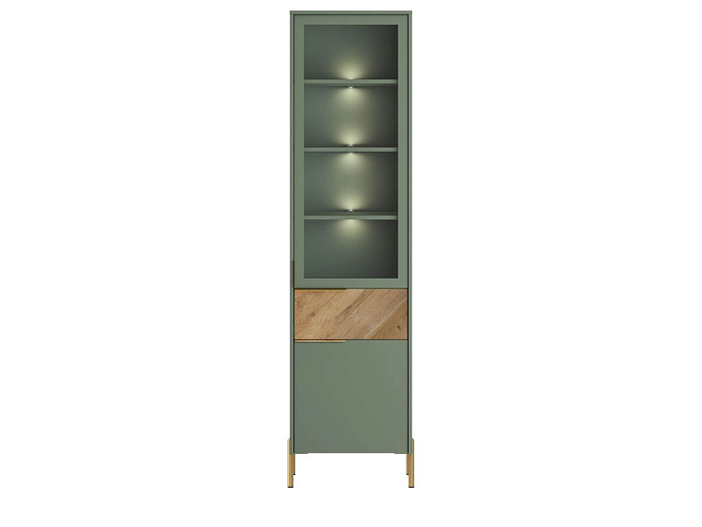 Шкаф с подсветкой  Siena REG1W1D1S