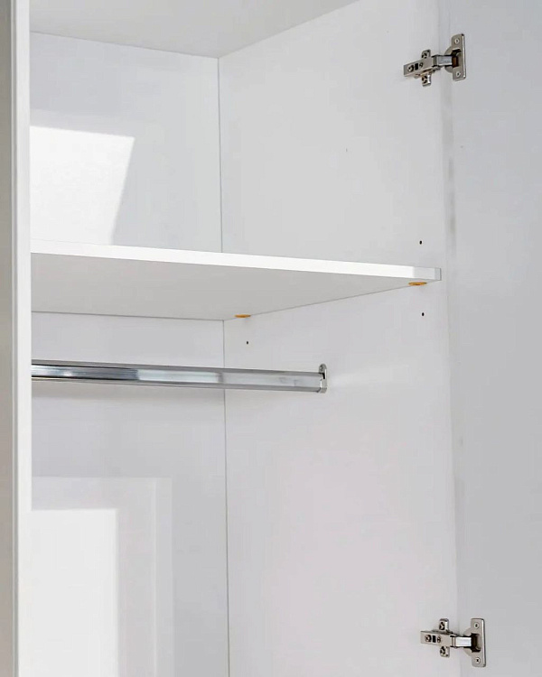 Отис (Белый, МДФ, вертикальная фрезеровка)