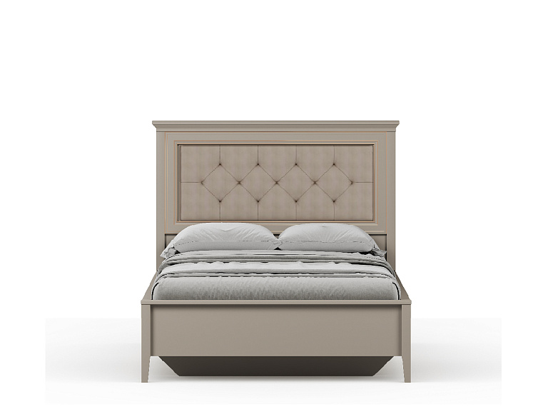 Кровать с мягким элементом c гибким основанием  Classic LOZ120х200