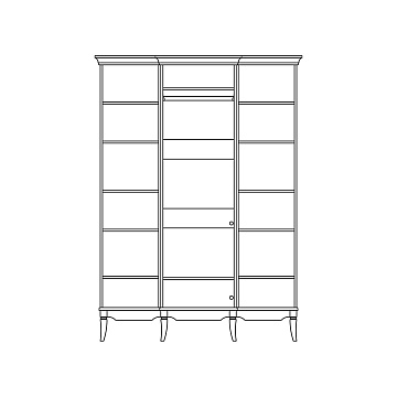 Шкаф комбинированный ГМ 6553-10