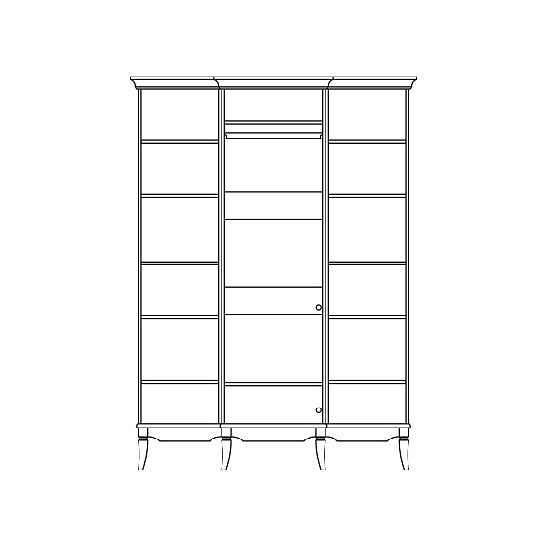 Шкаф комбинированный   ГМ 6553-10