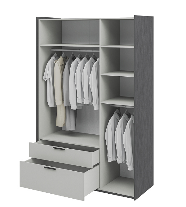 Шкаф для одежды   МН-048-13-Ц1