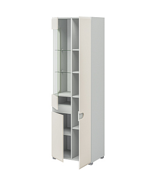 Шкаф с витриной МН-026-01-C1