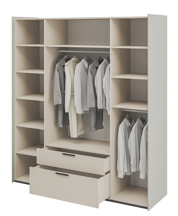 Шкаф для одежды   МН-048-14-Ц2