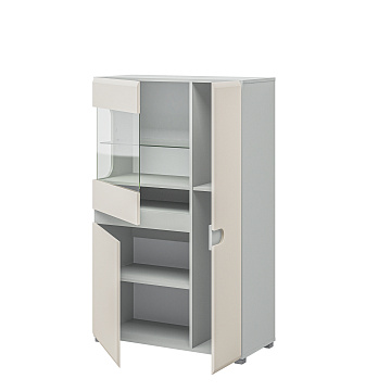 Шкаф с витриной МН-026-03-C1